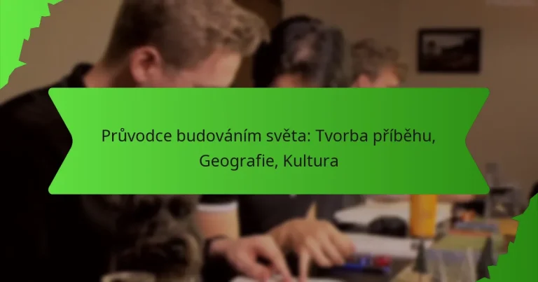 Průvodce budováním světa: Tvorba příběhu, Geografie, Kultura